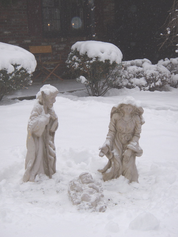 Jesus in the Snow