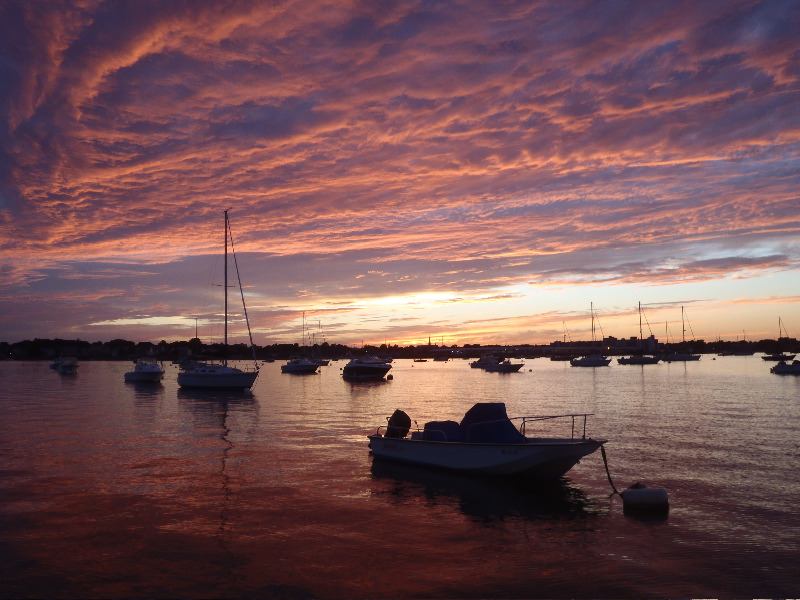 Sunset Salem Harbor