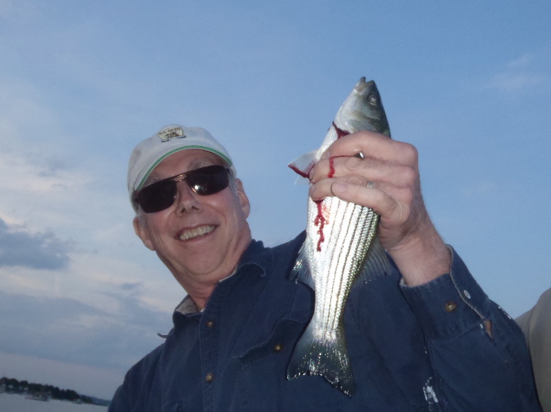 Jim's first striper