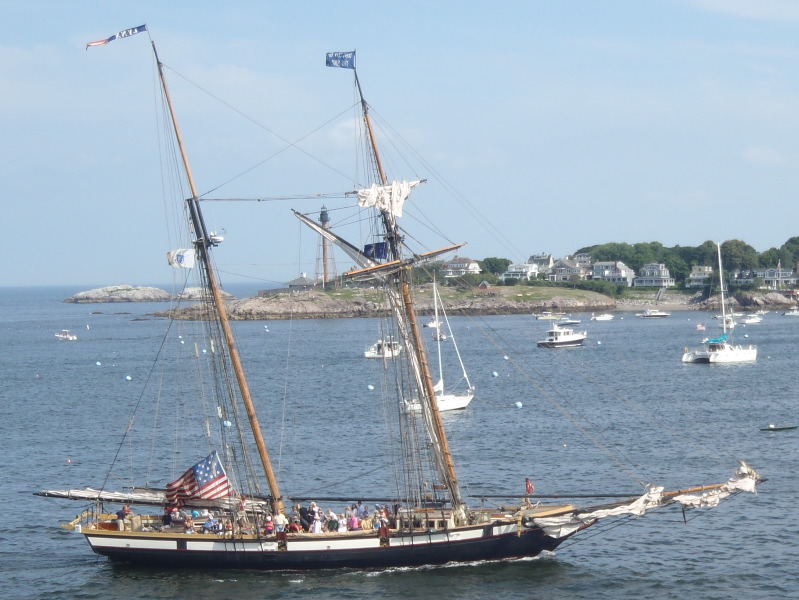 The Lynx Enters Marblehead 