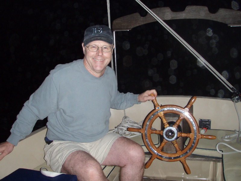 Steve night sail 1