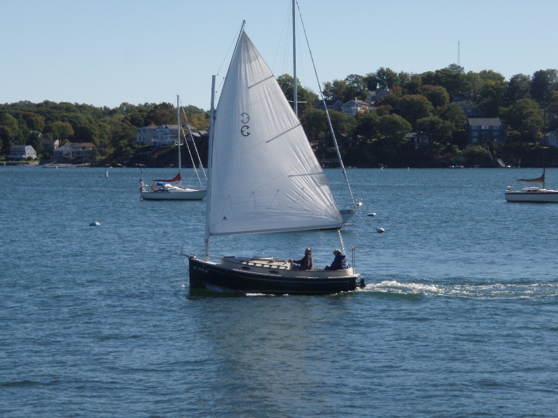 Motor sailing for the cammera