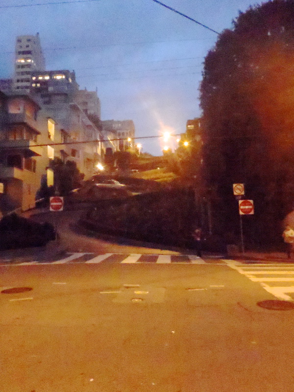 Lombard Street night shot