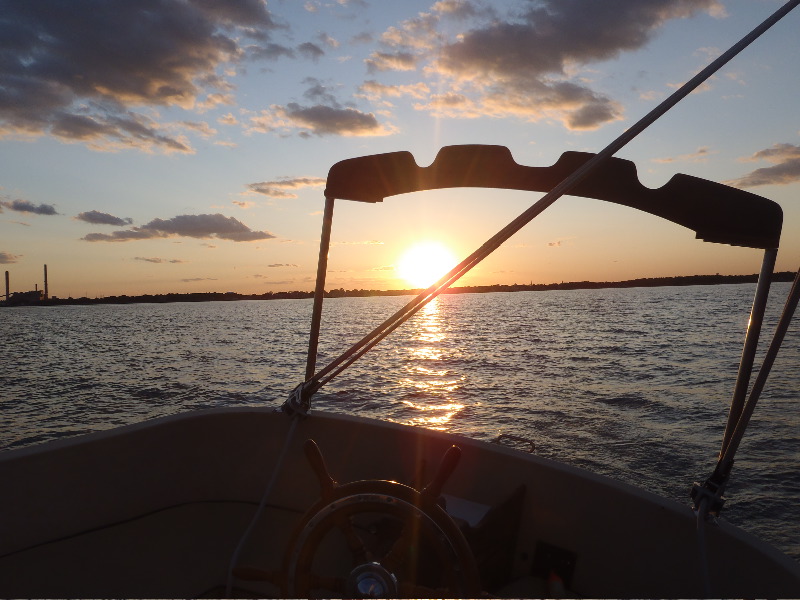 Sunset from Sea Dog 1