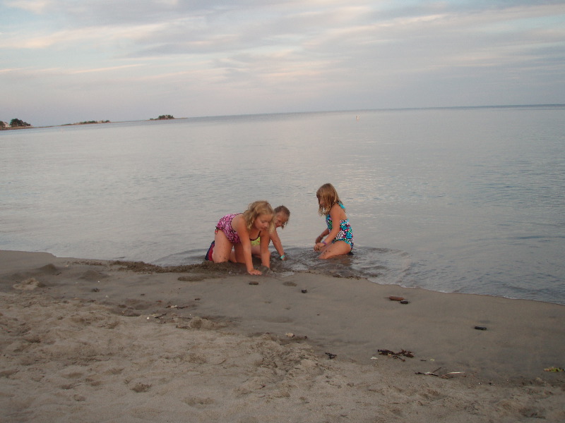 Evening on the beach 1